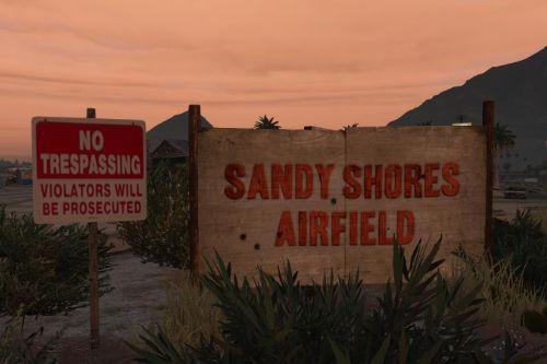 Sandy Shores Plane Graveyard